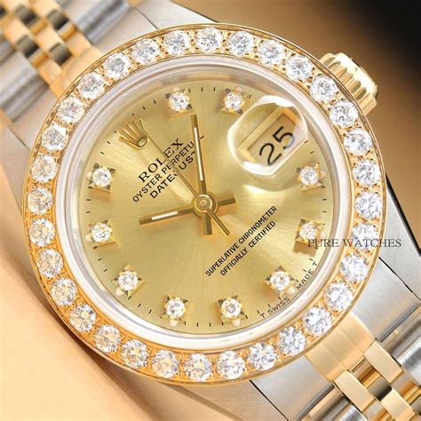 reloj de oro y diamantes rolex|relojes de oro rolex.